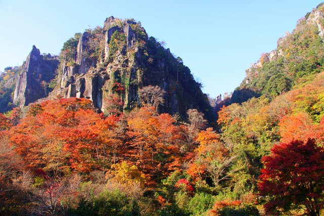 耶馬渓の紅葉