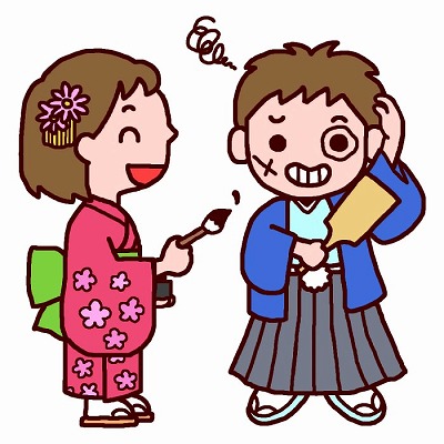 羽子板を初正月に贈る意味とは 羽根つきはなぜ顔に墨を塗る 日本文化研究ブログ Japan Culture Lab