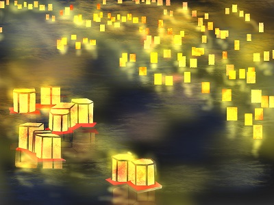 灯篭流しの意味とは 21年の時期はいつ頃 灯篭流しの作り方 日本文化研究ブログ Japan Culture Lab