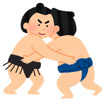 相撲の取組