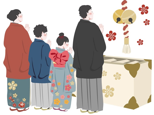 神社参拝